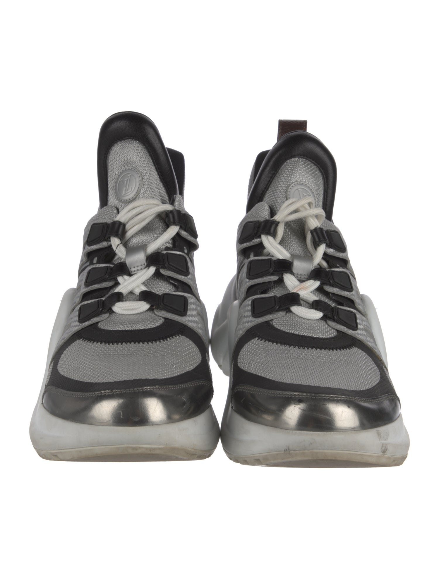Louis Vuitton LV Monogram Leather Chunky Sneakers